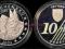 10 EURO 2003 - J.P.II - moneta PRÓBNA_ 1000 szt. R