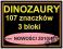 DINOZAURY zestaw 107 znaczków +3 bloki NOWOŚCI #5b