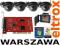 PROFESJONALNY ZESTAW MONITORINGU 24H 4 KAMERY Z128
