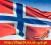 Flagi Norwegii 250x150cm - flaga Norweska Norwegia
