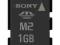 KARTA MEMORY STICK MICRO M2 1GB SONY
