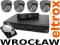 ZESTAW MONITORING 4 X KAMERA WANDALOODPORNA Z207