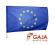 Flaga Unii UE Unia Europejska 110x70 cm ___ GAJA