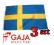 FLAGA SZWECJI Szwecja kpl 3 szt promocja __ GAJA