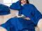 Luksusowy pluszowy polar Snuggie+GRATIS LAMPKA