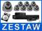 SUPER ZESTAW DO MONITORINGU 8 KAMER Z IR 20M