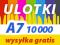 ULOTKI A7 10000 szt KOLOR 135g 2-stronne JAKOŚĆ