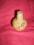 CERAMICZNA BUTELECZKA  CEGLASTY MINIATURKA  (6),00