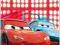 Dekoria, Kocyk polarowy Disney Cars Burning Track,