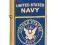 114# Zippo 20874 Navy Crest