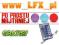 HIT! Lampka led kula ADJ Led Color Ball + Gratis!