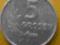 Moneta 5 groszy z 1962 roku