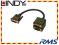 Rozdzielacz, splitter wt. DVI-2xgn DVI Lindy 41215