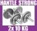 HANTLE ŻELIWNE STRONG 2x 10 KG - NA LATA + GRATISY