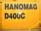 HANOMAG D 400 C - części z demontażu