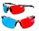 NAJLEPSZE OKULARY 3D ANAGLIFOWE RED-CYAN