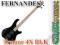 FERNANDES Tremor 4X BLK Gitara basowa +GRATISY