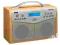 DAB RADIO 8 stacji radiowych stereo Zegar / Alarm