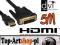 KABEL HDMI-DVI v1.3b 2560x1600 GOLD 5M FULL HD TV