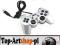 FIRMOWY SILVER PAD DUAL SHOCK DO PC NA USB JOYPAD