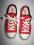 Czerwone Converse All Star trampki 34 KLASYKA