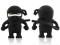 iBones pendrive Ninja czarny, fioletowy, czerń 4GB