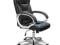 FOTEL BIUROWY SKÓRZANY OBROTOWY LUX CHROM- inne FV
