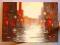 Śladowski === O ZACHODZIE === 70 x 50  '2007
