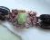 BRANSOLETKA,WIRE WRAPPING,STEAMPUNK,JADEIT