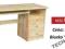 Biurko 3 Szuflady Drewniane Sosnowe Producent