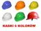 KASK OCHRONNY HEŁM BUDOWLANY HDPE - 6 KOLORÓW