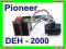 ZŁĄCZE ISO ADAPTER Pioneer DEH 2000 2020 3000 4000