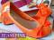 NEW SEASON - POMARAŃCZOWE BALERINKI- NEON ! HIT 38