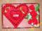 SERCE W PUDEŁKU NA WALENTYNKI