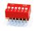 DIP SWITCH x6 czerwony