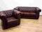 ZESTAW KANAPA FOTEL CHESTERFIELD