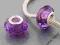 Koralik modulowy charm FIOLET FIOLETOWY a44