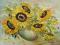 J.DOMAGALSKA - SŁONECZNIKI - OBRAZ  30x40  BCM!