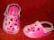 ŚLICZNE, NIETYPOWE,LEKKIE CROCSY wkł.10,5cm