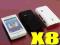 Xperia X8 _Futerał Pokrowiec MAX Rubber Case+ Foli