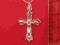 e-prezencik Wisiorek Krzyżyk srebro 925