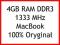 MacBook RAM SODIMM 4GB 1333MHz DDR3 100% Oryginał