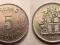 Islandia, 5 koron, 1974 r.