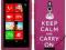 Etui KEEP CALM RÓŻ Nokia LUMIA 800 + FOLIA !