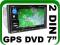 2 DIN GPS DIVX USB SD DOTYK 7 TV RATY + GRATIS