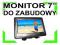 MONITOR DO ZABUDOWY 7'' WYSOKA JAKOŚĆ SKLEP P-Ń