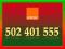 ______ 502 401 555 ______ Super Numer Orange F.Vat