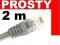 2 M KABEL SIECIOWY PROSTY UTP RJ45 CAT. 5E GW12 FV