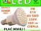 ŻARÓWKA 60 LED SMD E14 HALOGEN CIEPŁA 300lm 3W K09