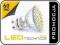 ŻARÓWKI DIODOWE GU10 60 SMD 3528, 230V, LED